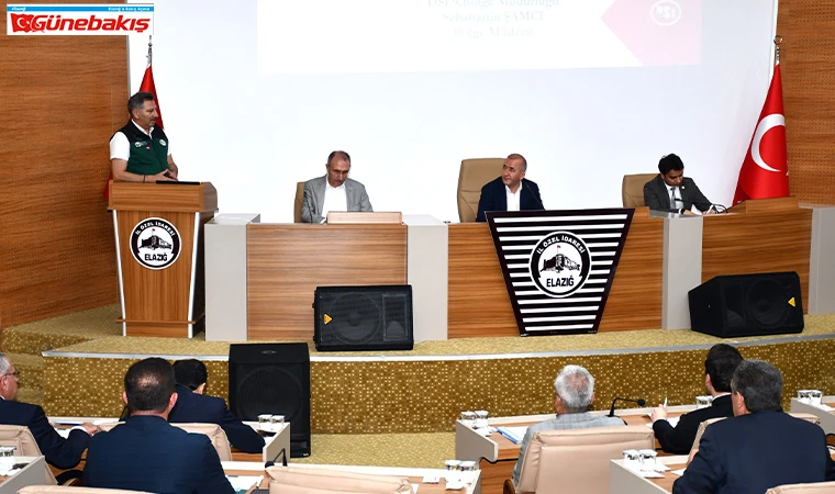 Elazığ’da Taşkınlarla Mücadele İçin Koordinasyon Kurulu Toplandı