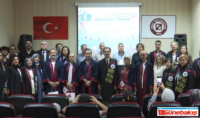 Fırat Üniversitesi Su Ürünleri Fakültesi’nde Mezuniyet Sevinci
