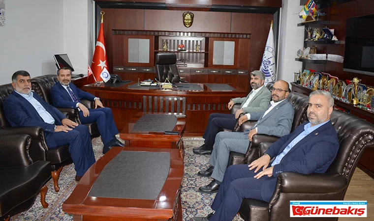 HÜDA PAR’dan Belediye Başkanına Ziyaret