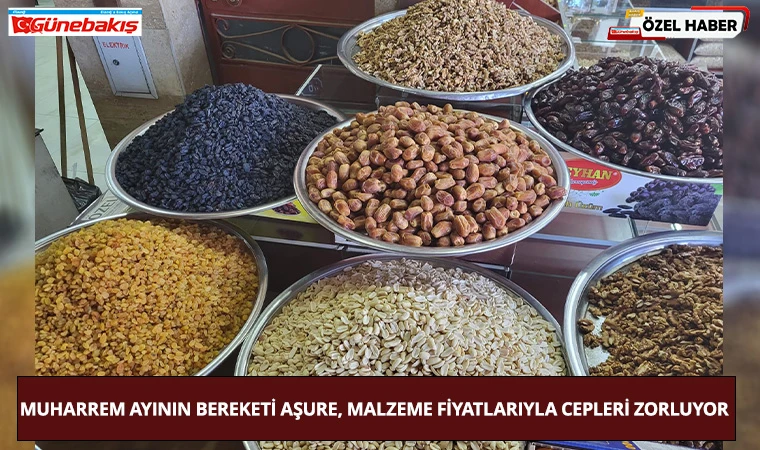 Muharrem Ayının Bereketi Aşure, Malzeme Fiyatlarıyla Cepleri Zorluyor