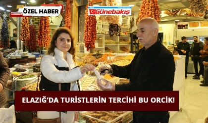 Elazığ’da Turistlerin Tercihi Bu Orcik!