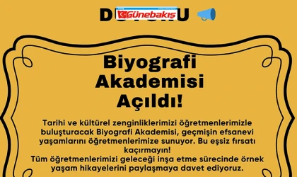 Elazığ’da Biyografi Akademisi Faaliyete Başlıyor