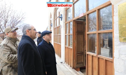 Vali Hatipoğlu, Harput’ta Tarihi İncelemelerde Bulundu