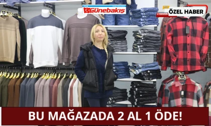 Bu Mağazada 2 Al 1 Öde!