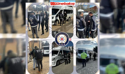 Elazığ’da 105 Şüpheli Tutuklandı