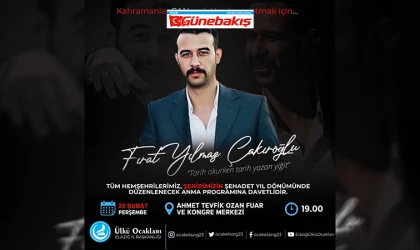 Fırat Yılmaz Çakıroğlu İçin Anma Programı Düzenlenecek