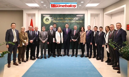 Gürsel Erol Ve CHP Heyeti Bakan Kurum İle Bir Araya Geldi