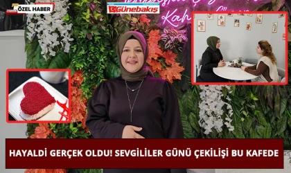 Hayaldi Gerçek Oldu! Sevgililer Günü Çekilişi Bu Kafede