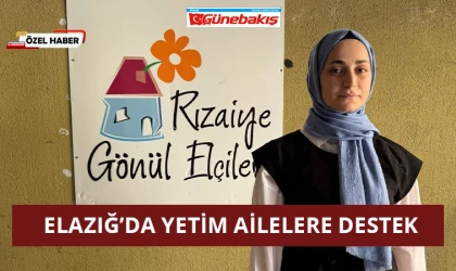 Elazığ’da Yetim Ailelere Destek