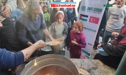 HÜDA PAR Elazığ Kadın Kolları’ndan Gazze’de 1000 Kişilik İftar