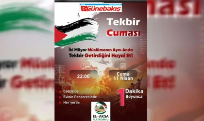El Aksa Platformu'ndan Tekbir Cuması Çağrısı