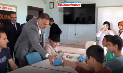 Başkan Gök’ten Özel Çocuklara Hem Ziyaret Hem Müjde