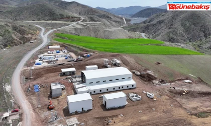 Elazığ’da Su Arıtma Tesisi Hummalı Şekilde Yükseliyor
