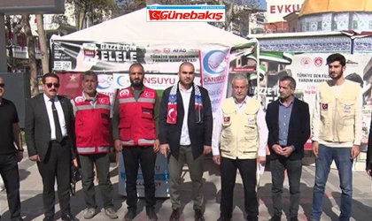 Elazığ’da Gazze İçin Dayanışma Nöbeti Devam Ediyor