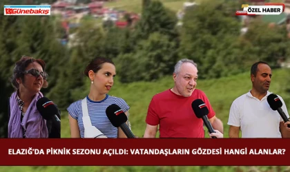 Elazığ’da Piknik Sezonu Açıldı: Vatandaşların Gözdesi Hangi Alanlar?