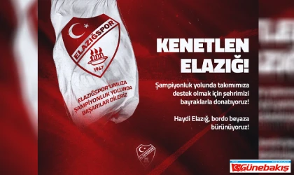 Elazığspor’dan Taraftara Çağrı: ‘Şehir Bordo-Beyaza Bürünsün!’