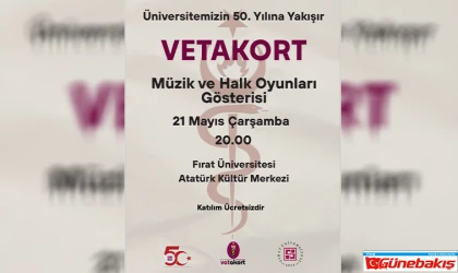 50. Yıl Etkinlikleri Kapsamında VETAKORT'tan Müzik ve Halk Oyunları Gösterisi