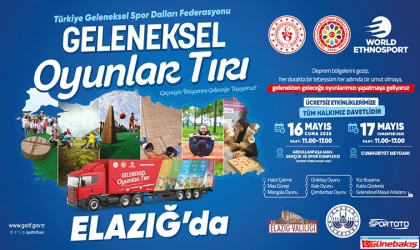 Geleneksel Oyunlar Tırı, Elazığ’da Çocuklarla Buluşacak