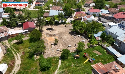 Hankendi’ye Yeşil Alan ve Sosyal Donatılar Yapılıyor