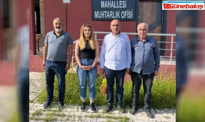 MHP Heyeti Muhtarla Buluştu