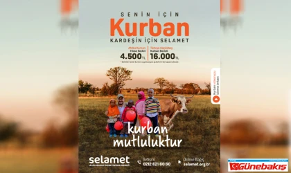 'Senin İçin Kurban, Kardeşin İçin Selamet' Kampanyası Başladı