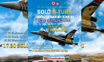 SOLOTÜRK Elazığ Semalarında: Tarihi Gösteriye Tüm Halk Davetli
