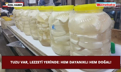 Tuzu Var, Lezzeti Yerinde: Hem Dayanıklı Hem Doğal!