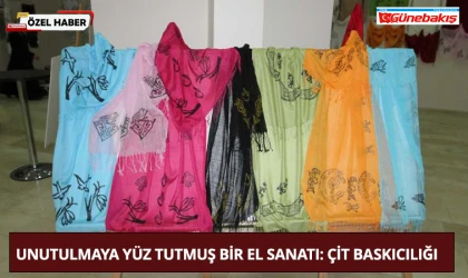 Unutulmaya Yüz Tutmuş Bir El Sanatı: Çit Baskıcılığı