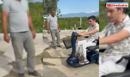Vali Akkoyun’dan Örnek Duyarlılık: Akülü Araç Desteği