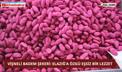 Vişneli Badem Şekeri: Elazığ’a Özgü Eşsiz Bir Lezzet