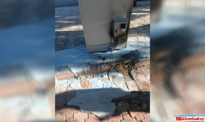 Akbil Noktasında Yangın Paniği