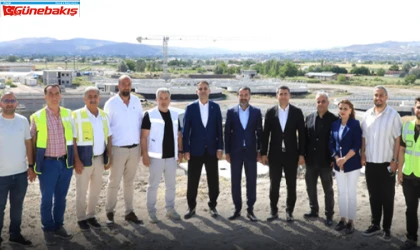 Başkan Şerifoğulları’ndan Atık Su Tesisi İncelemesi