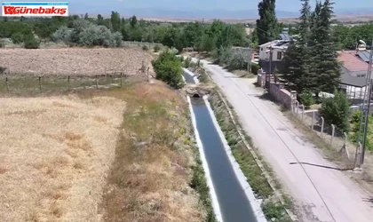 Depremde Zarar Gören Sulama Sistemi Yeniden Hayata Geçti