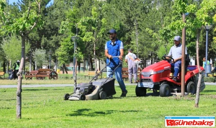 Elazığ Belediyesi’nden Millet Bahçesi’nde Kapsamlı Düzenleme Çalışması