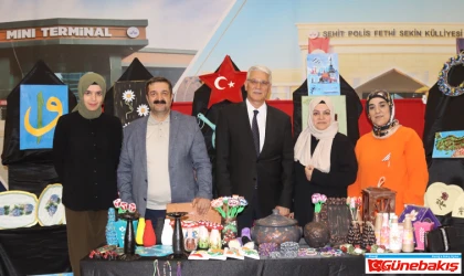 Elazığ Belediyesi’nin Kursiyerlerinden Yıl Sonu Sergisi