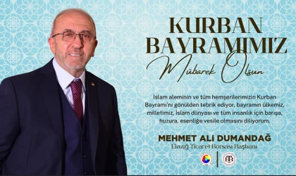 Elazığ Ticaret Borsası Başkanı Mehmet Ali Dumandağ