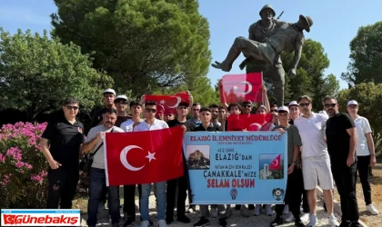 Elazığlı Gençler, Çanakkale Ruhunu Yaşamak İçin Tarihi Mekanları Ziyaret Etti