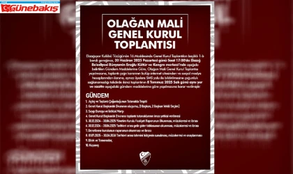 Elazığspor’da Kritik Mali Genel Kurul Günü!