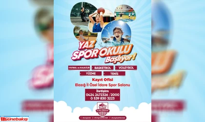 İl Özel İdare Yaz Spor Okulu Açılıyor