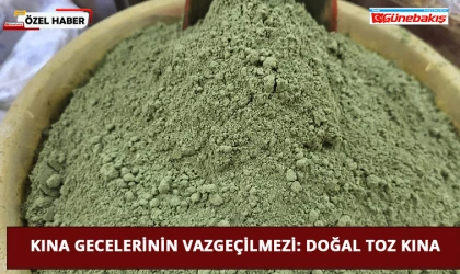 Kına Gecelerinin Vazgeçilmezi: Doğal Toz Kına