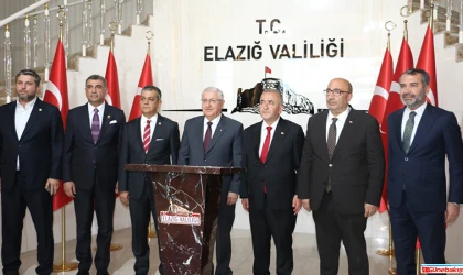 Millî Savunma Bakanı Yaşar Güler Elazığ’da