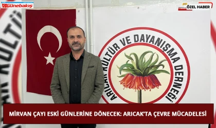 Mirvan Çayı Eski Günlerine Dönecek: Arıcak’ta Çevre Mücadelesi