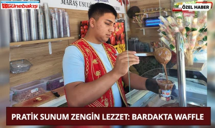 Pratik Sunum Zengin Lezzet: Bardakta Waffle