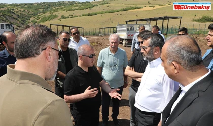 Vali Hatipoğlu ve Başkan Şerifoğulları’ndan Barınak Projesine Yakın Takip