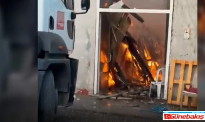   Yangın Ağın’ı Sarstı: Kadın Kooperatifi Üretim Tesisi Kül Oldu
