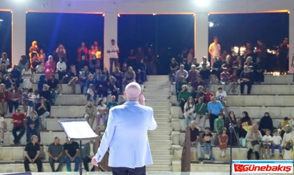 Yaz Etkinliklerinde, Tsm Sanatçısı Abdullah Ercan Sahne Aldı