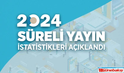2024 Yılı Süreli Yayın İstatistikleri açıklandı