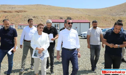 Başkan Şerifoğulları, Briketçi-Kiremitçiler Sitesi İnşaat Alanında İncelemede Bulundu