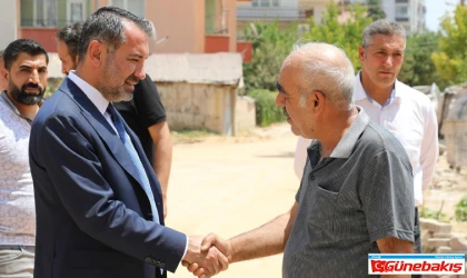 Başkan Şerifoğulları'ndan Olgunlar Mahallesi’ne Yol ve Kaldırım Denetimi