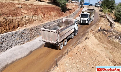 Bükardi Güvenlik Yolu Projesinde Sona Yaklaşılıyor